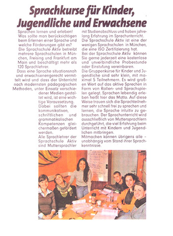 bild zeitung sprachschule aktiv