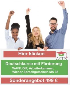 Deutschkurse A1, A2, B1, B2, C1, C2 in Wien mit Förderung Deutschkurse A1, A2, B1, B2, C1, C2 in Wien mit Förderung